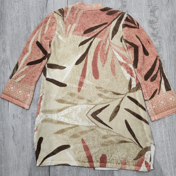 Coldwater Creek Women's Three-Quarter Sleeve Cardigan - Picture 3 of 7